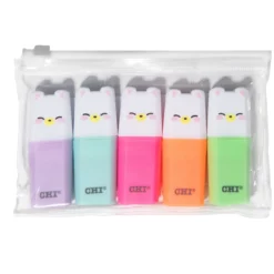 Set Subrayadores Cute Fluor