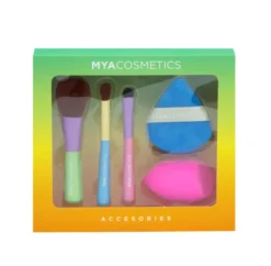Set Brochas y Esponjas de Maquillaje