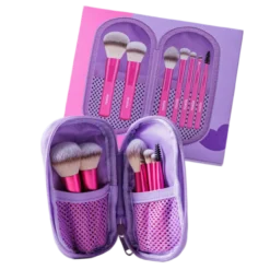 Set de Brochas de Maquillaje Pocket Glam 7/1