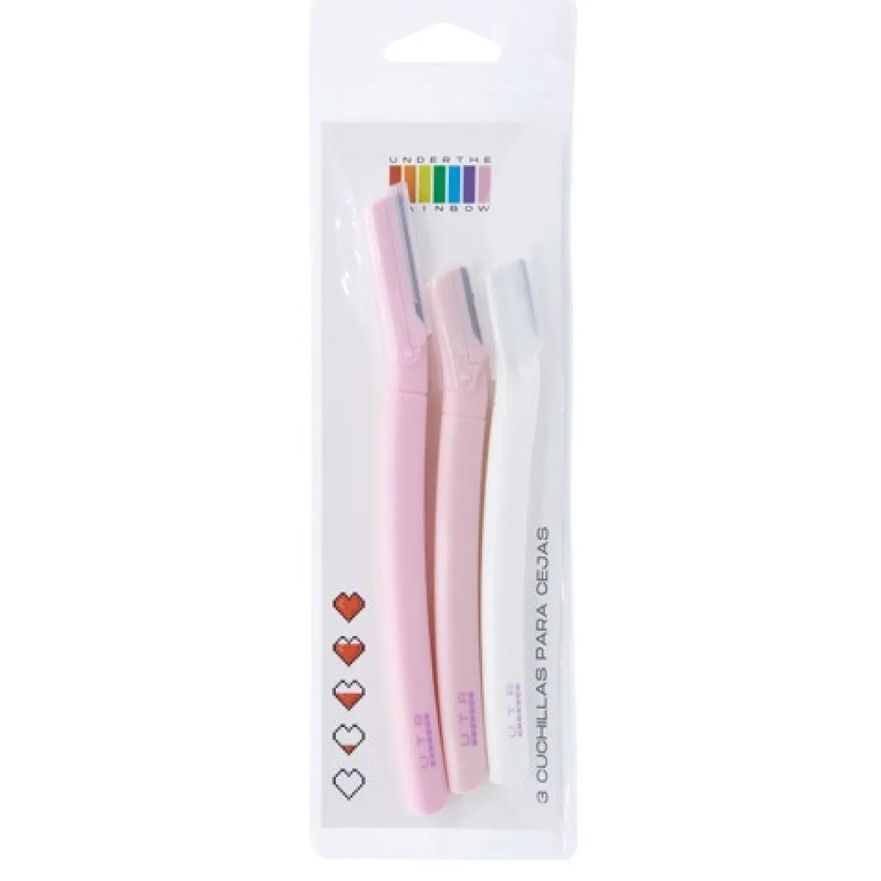 Set de 3 Cuchillas Para Cejas