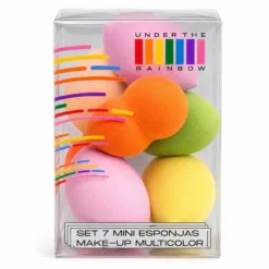Set de 7 Mini Esponjas Makeup Multicolor