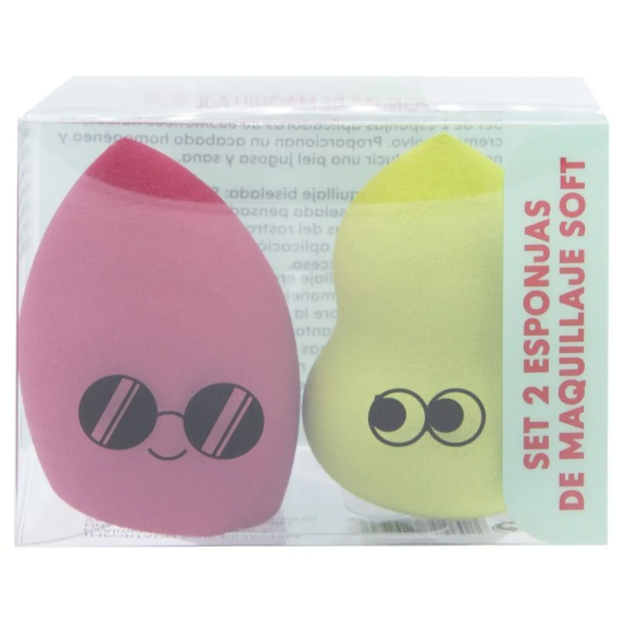 Set Dos Esponjas Maquillaje Soft