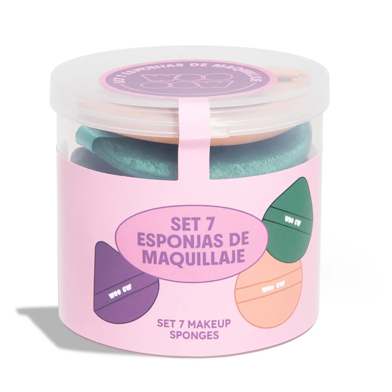 Set 7 Esponjas de Maquillaje