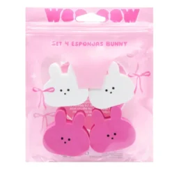 Set 4 Esponjas de Maquillaje Bunny