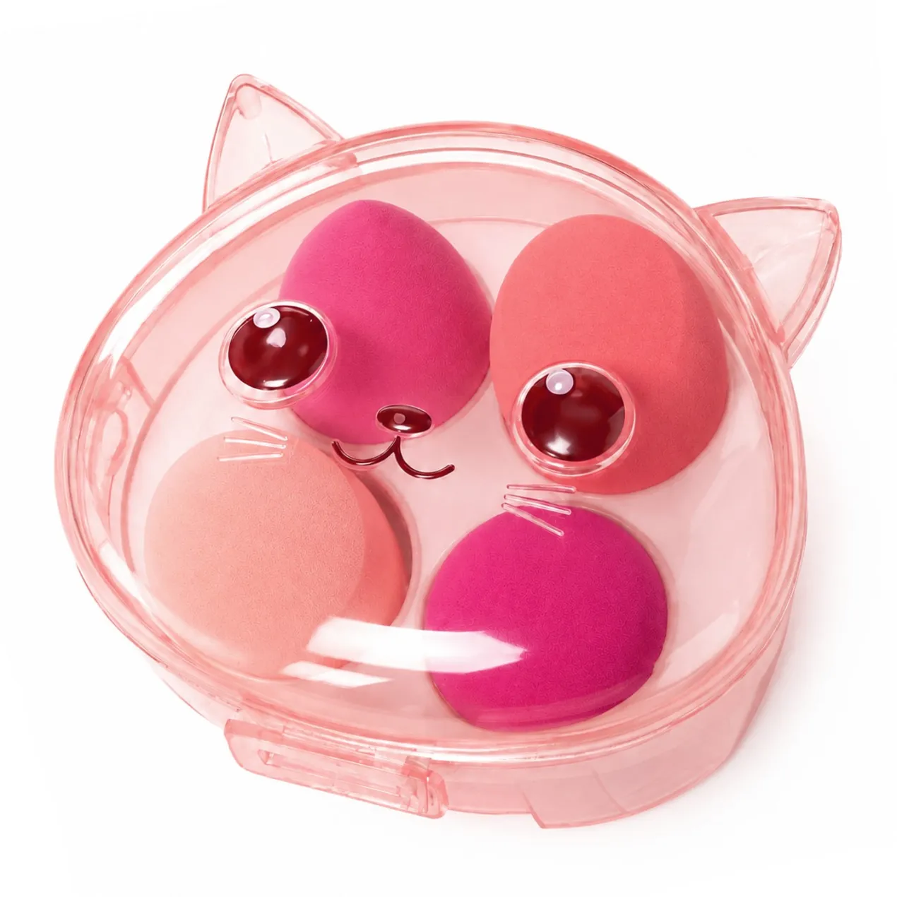 Set 4 Esponjas de Maquillaje Cat