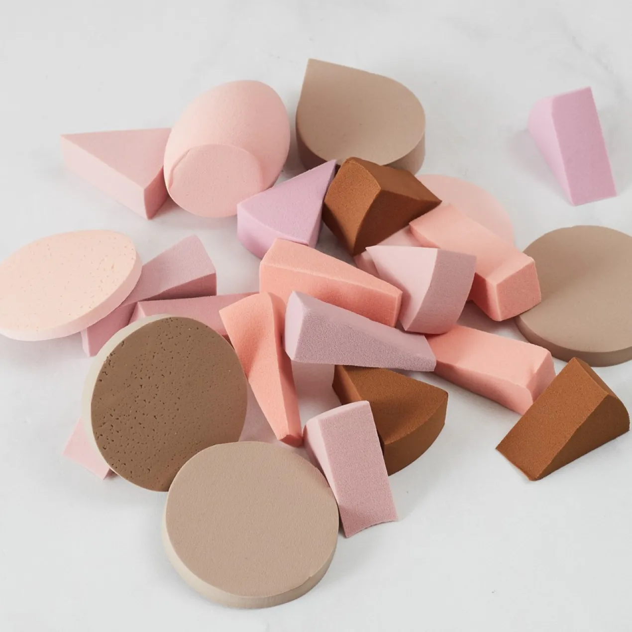 Set Esponjas de Maquillaje Compactas y Prácticas