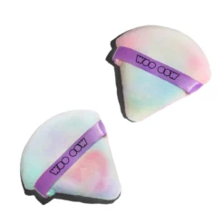 Set 2 Esponjas Puff Maquillaje Tie Dye