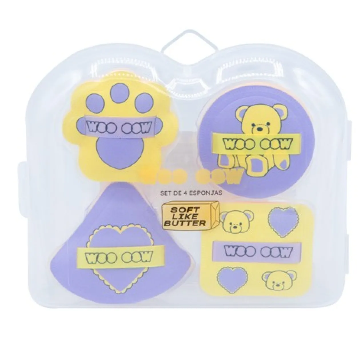 Set 4 Esponjas Soft Like Butter