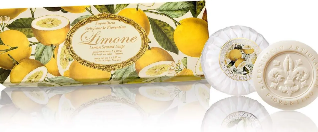 Set Jabón Limone Scented Soap