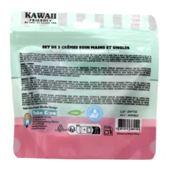 Set Kawaii Crema para Manos y Cuidado de Uñas