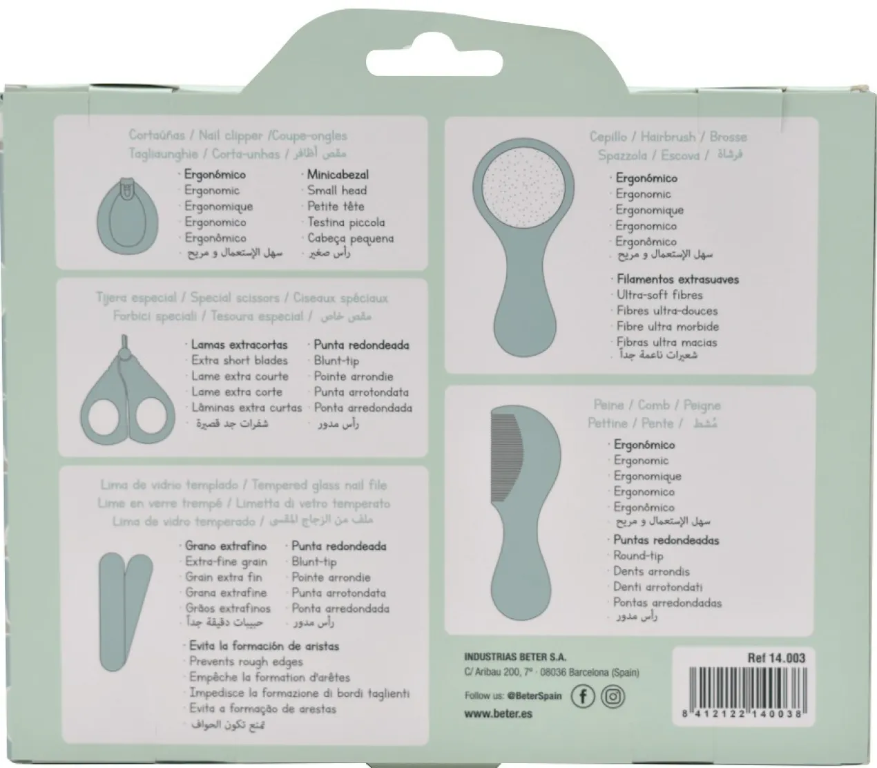 Set Manicura Cuidado del Bebé