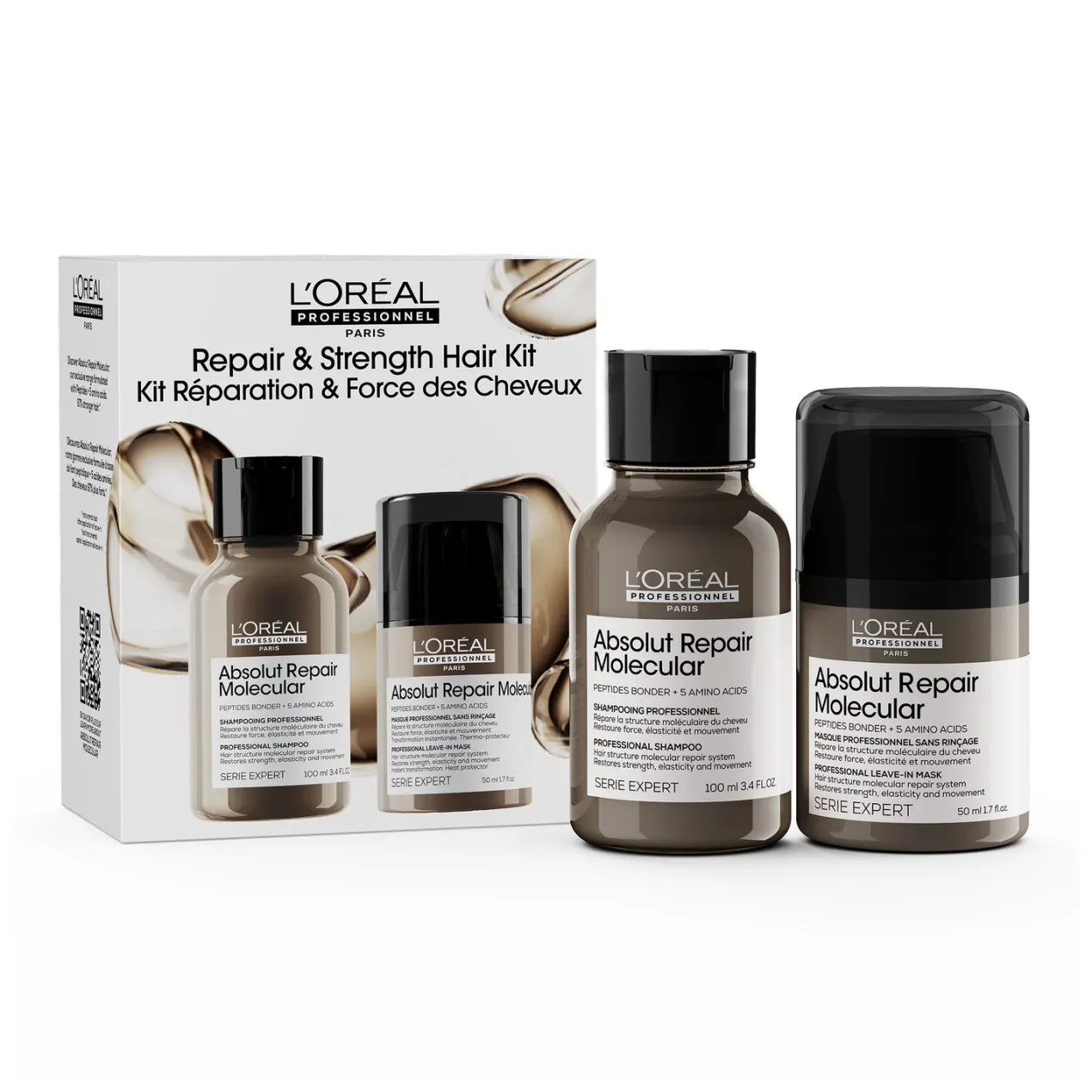 Set 2 Minis Absolut Repair Molecular Champu+Mascarilla