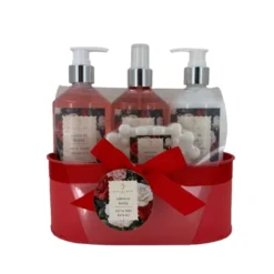 Set Spa Jardin De Rosas Caja Metalica