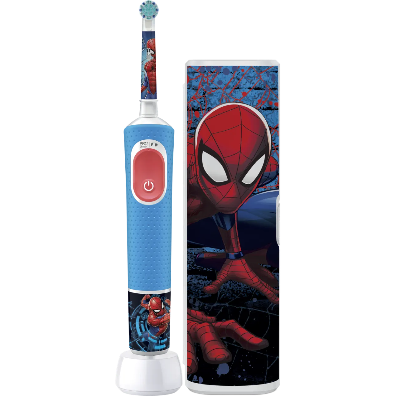 Set Spiderman Cepillo Eléctrico + Funda de Viaje
