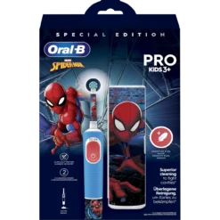 Set Spiderman Cepillo Eléctrico + Funda de Viaje