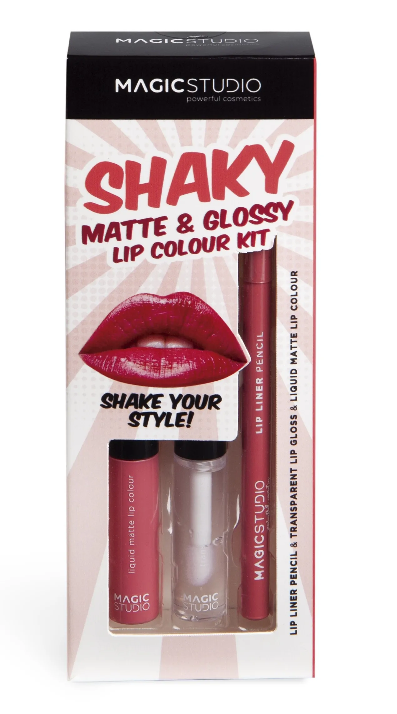 Shaky Matte&Glossy Lip Colour Kit