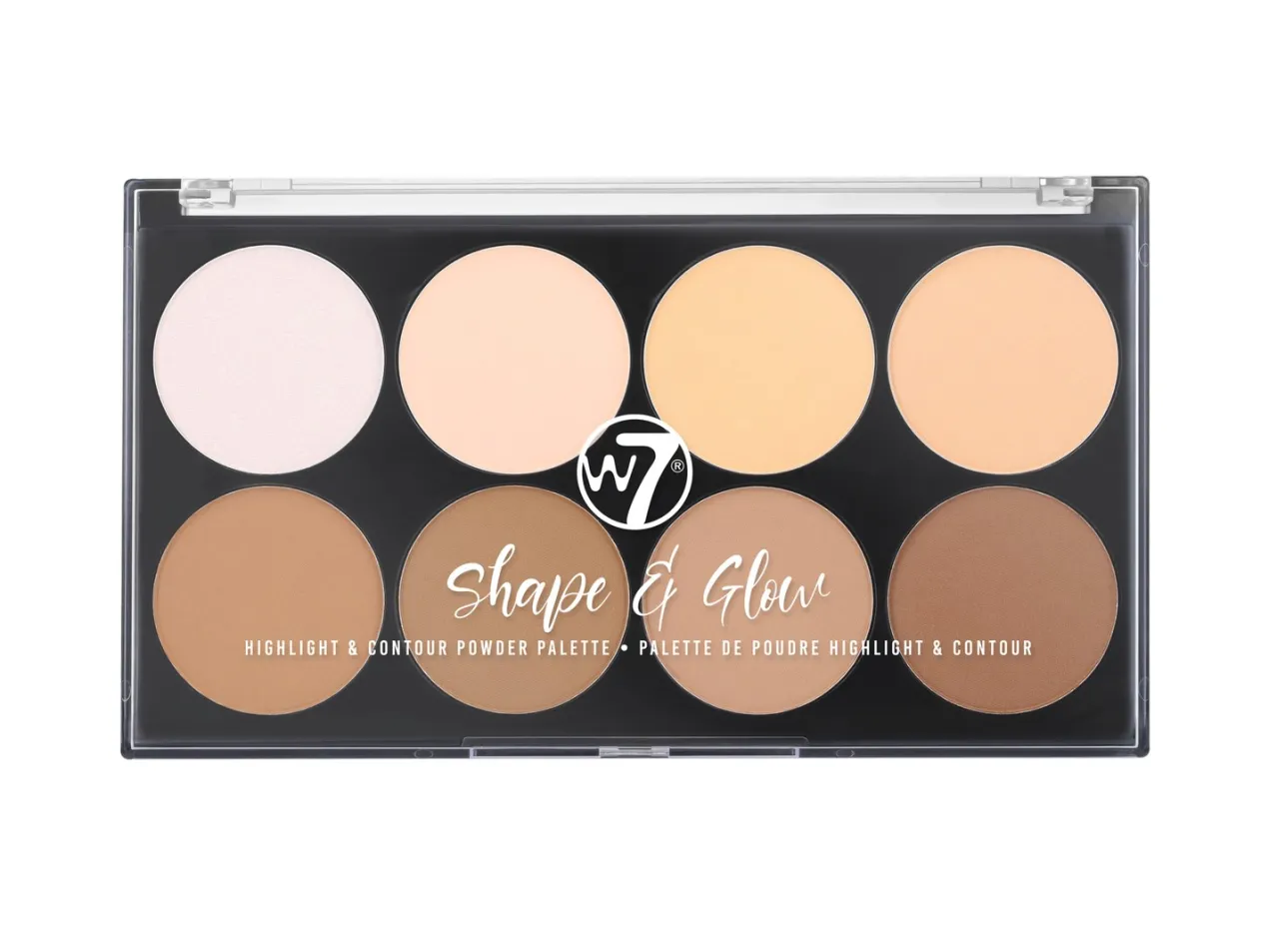 Shape & Glow Paleta de Polvos para Resaltar y Contornear