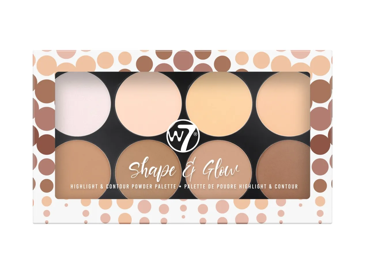 Shape & Glow Paleta de Polvos para Resaltar y Contornear