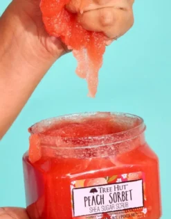 Shea Sugar Scrub Peach Sorbet Exfoliante Corporal