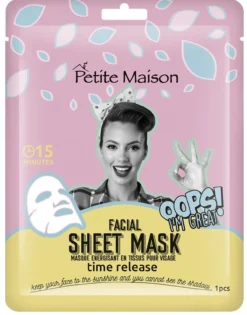 Sheet Mask Time Release Mascarilla Facial Antiedad
