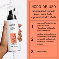 Sistema 4 Serum Densificador Cabello Teñido y Dañado Debilitamiento Avanzado