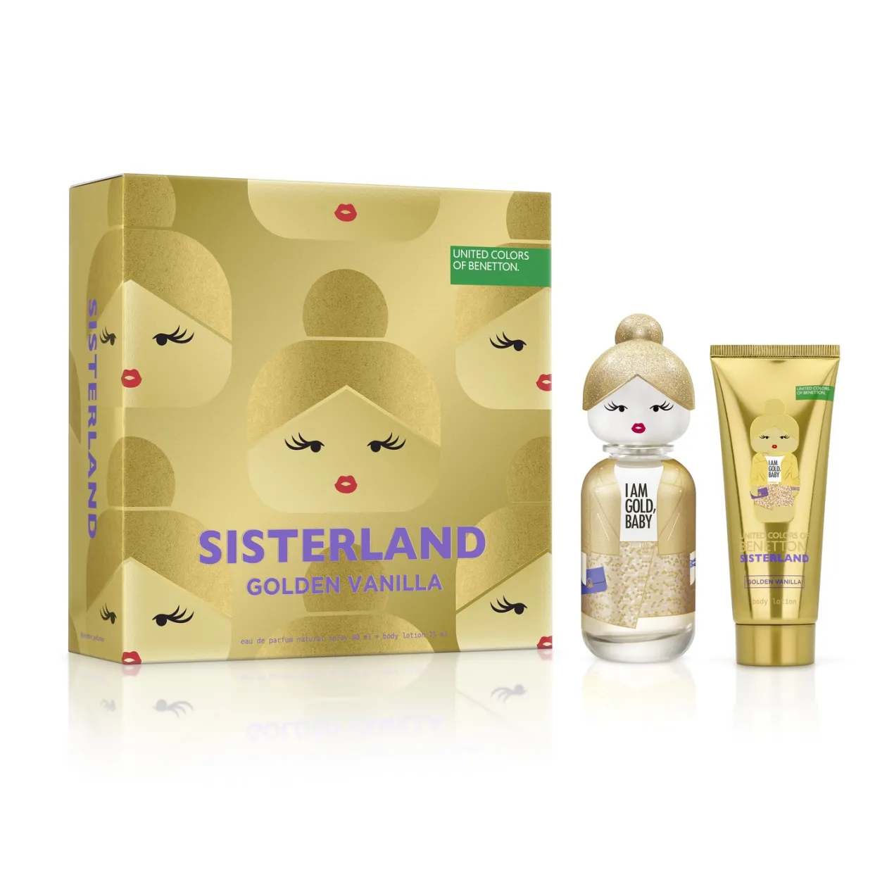 Sisterland Golden Vanilla Eau de Parfum Estuche