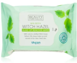 Skin Detox Witch Hazel Toallitas Limpiadoras y Desmaquillantes