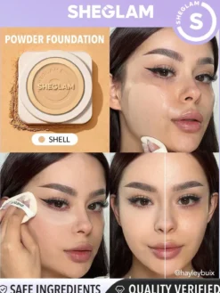 Skin-Focus Base de Maquillaje en Polvo Alta Cobertura