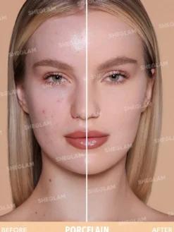 Skin-Focus Base de Maquillaje en Polvo Alta Cobertura