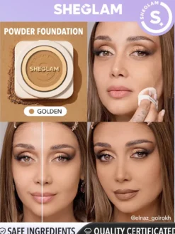 Skin-Focus Base de Maquillaje en Polvo Alta Cobertura