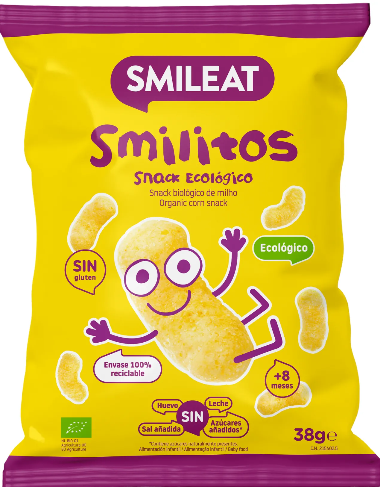 Smilitos de Maíz Ecológico