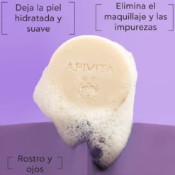 Solid Foamy Cleanser Limpiador y Desmaquillante Sólido para Rostro y Ojos