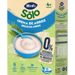 Solo Crema de Arroz +4 Meses