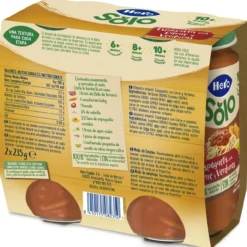 Solo Tarrito Espaguetis con Carne y Verduras +10 Meses