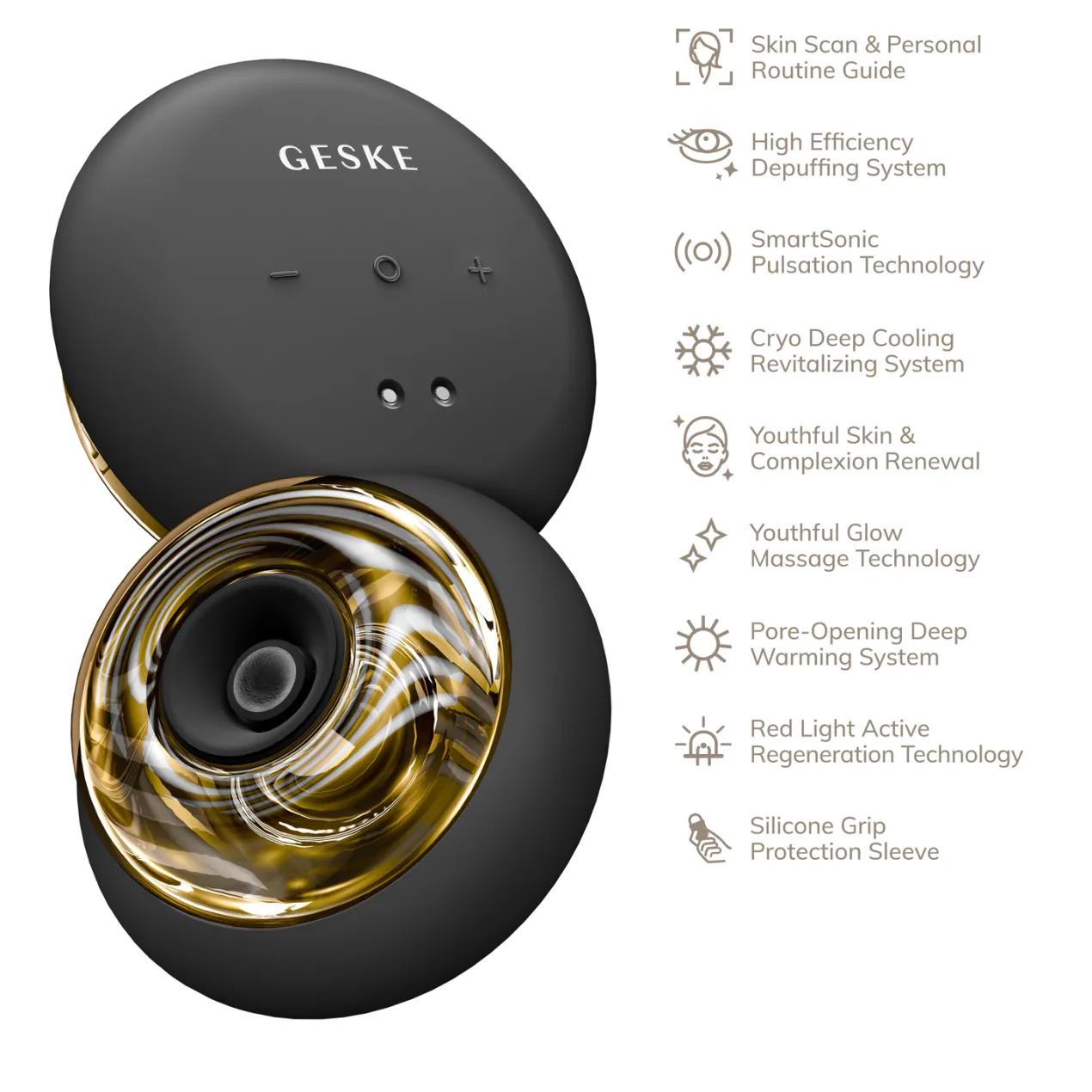 Sonic Cool & Warm Face and Body Massager 9 in 1