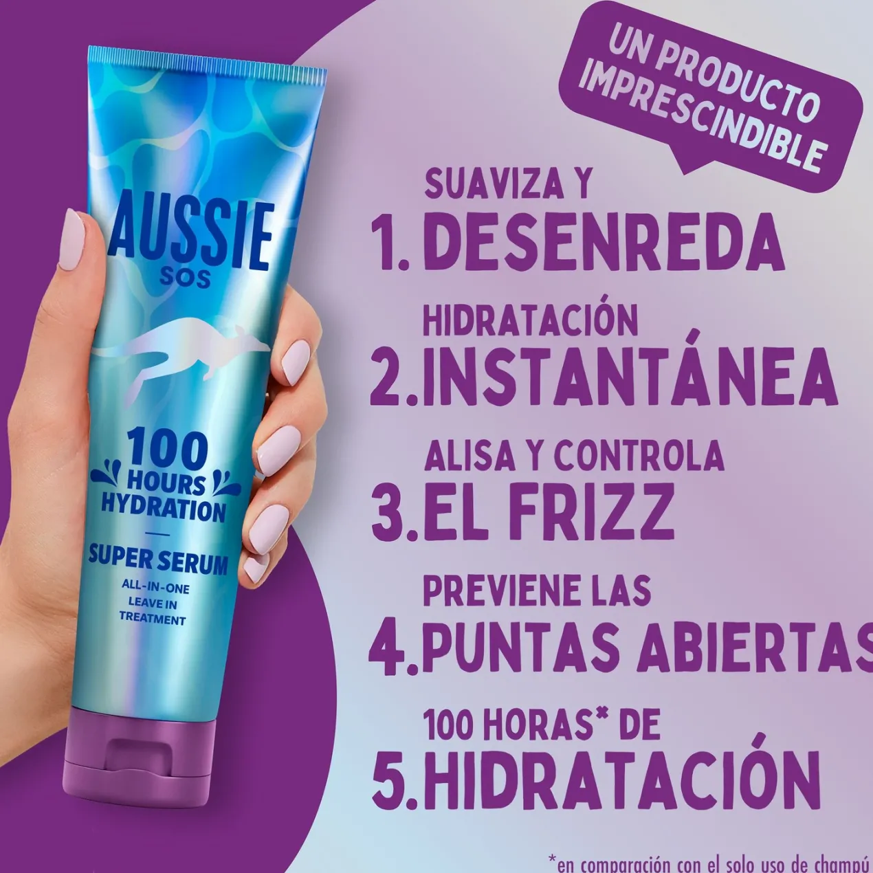 SOS 100 Hours Hydration Super Serum Tratamiento Leave-In