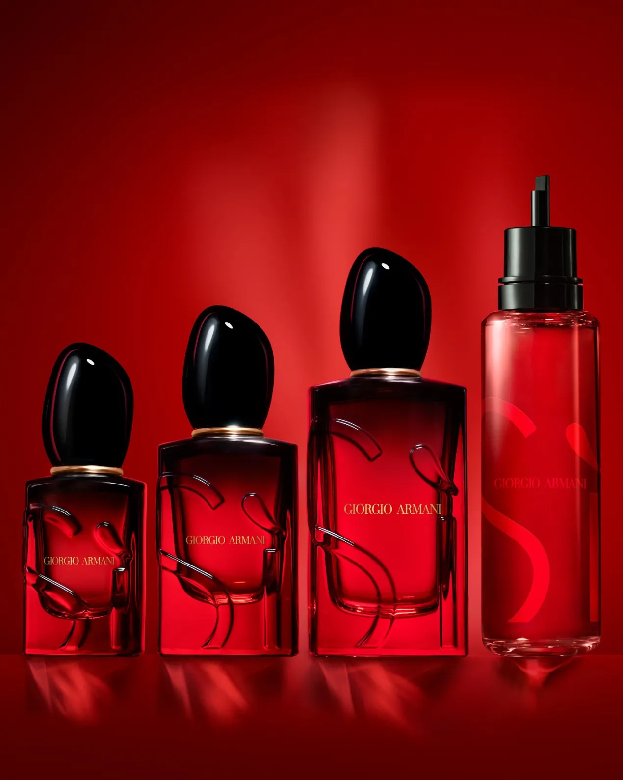 Sì Passione Eau de Parfum Intense Perfume de Mujer Floral Recargable