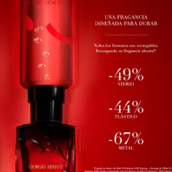 Sì Passione Eau de Parfum Intense Perfume de Mujer Floral Recargable