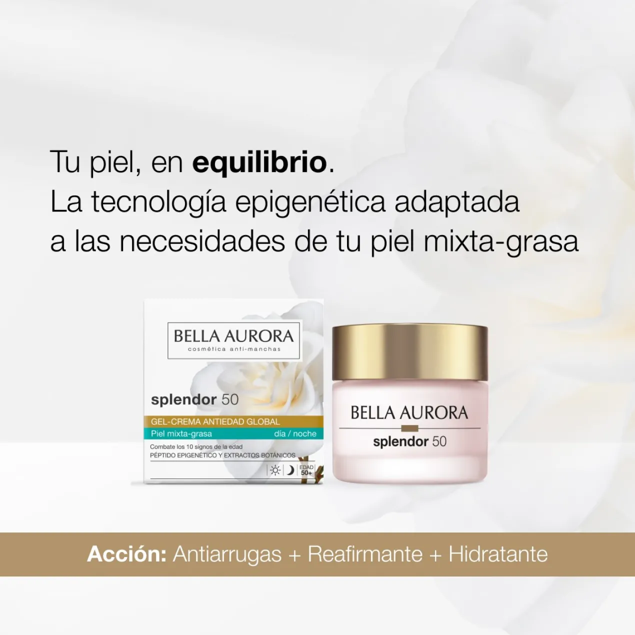 Splendor Gel Crema Antiedad Piel Mixta-Grasa