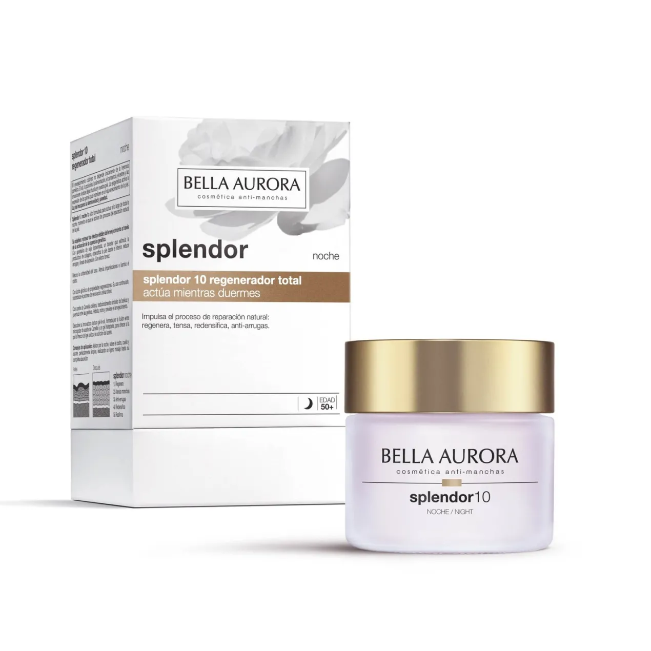 Splendor 10 Noche Crema Antiarrugas