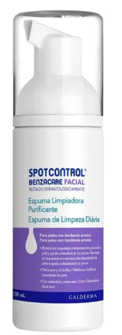 Spotcontrol Benzacare Facial Espuma Limpiadora Purificante