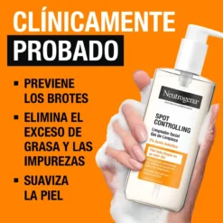Spot Controlling Clear & Defend Gel Limpiador Facial