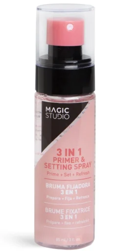 Spray Fijador de Maquillaje 3 en 1