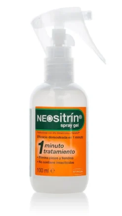 Spray Gel Liquido Anti Piojos