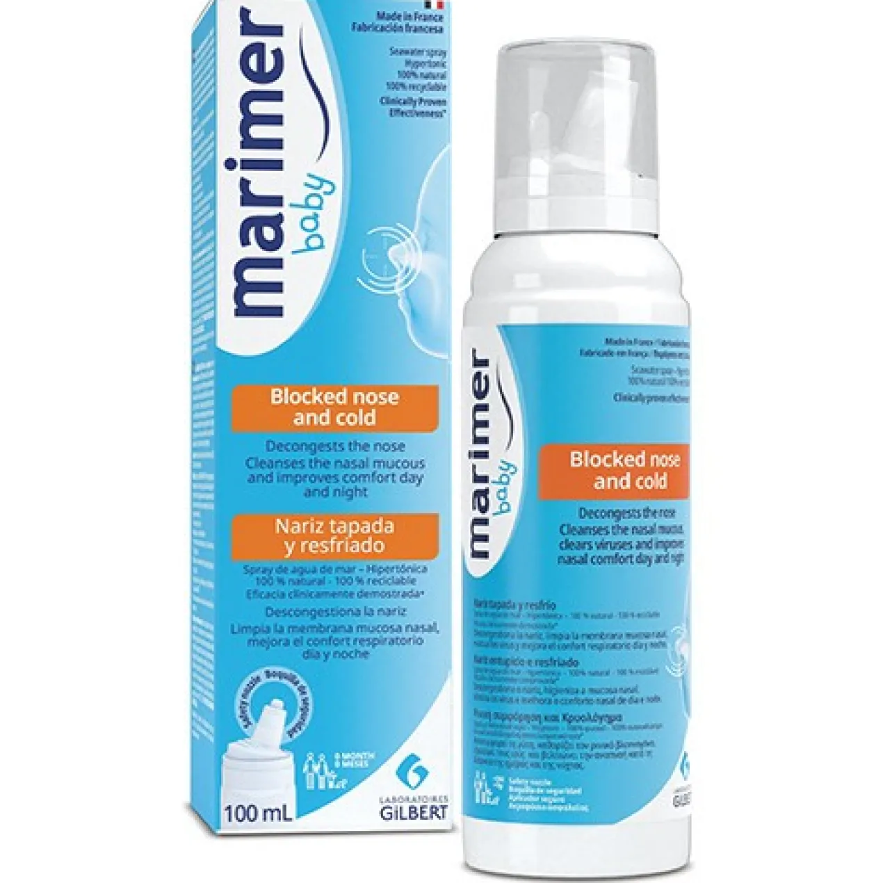 Spray Infantil Congestión Nasal y Resfriado