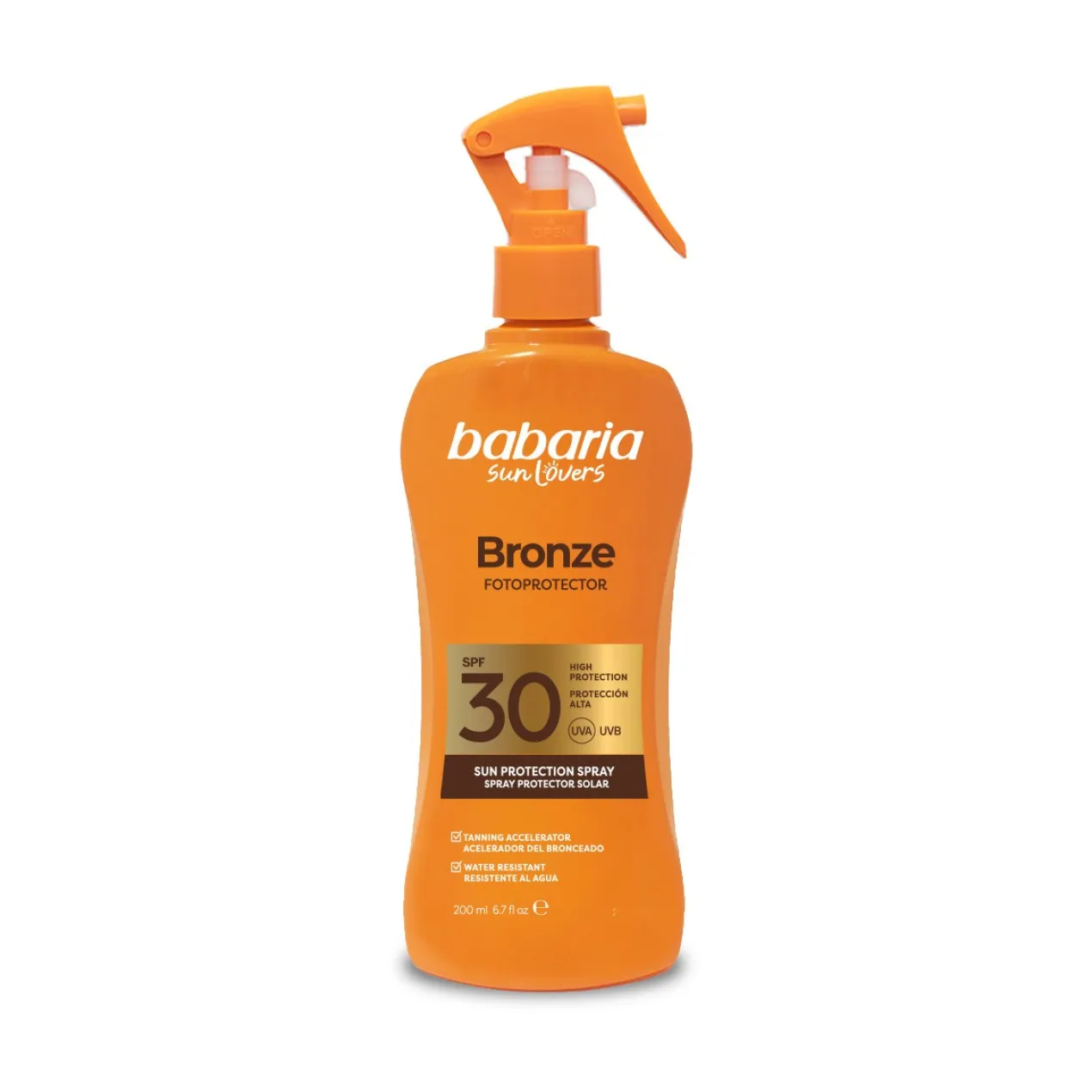 Spray Protector Solar Bronze SPF30