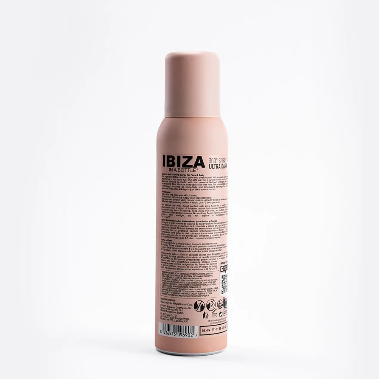 Spray 360º Pro Ultra Dark Autobronceador Rostro & Cuerpo