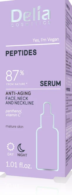 Sérum Anti-Edad Péptidos para Rostro, Cuello y Escote