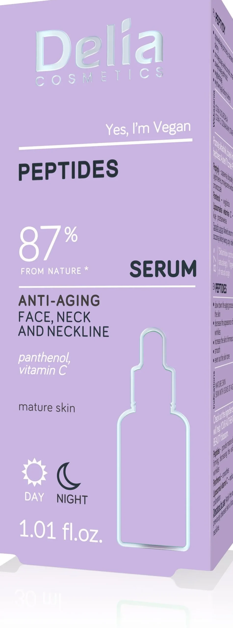 Sérum Anti-Edad Péptidos para Rostro, Cuello y Escote