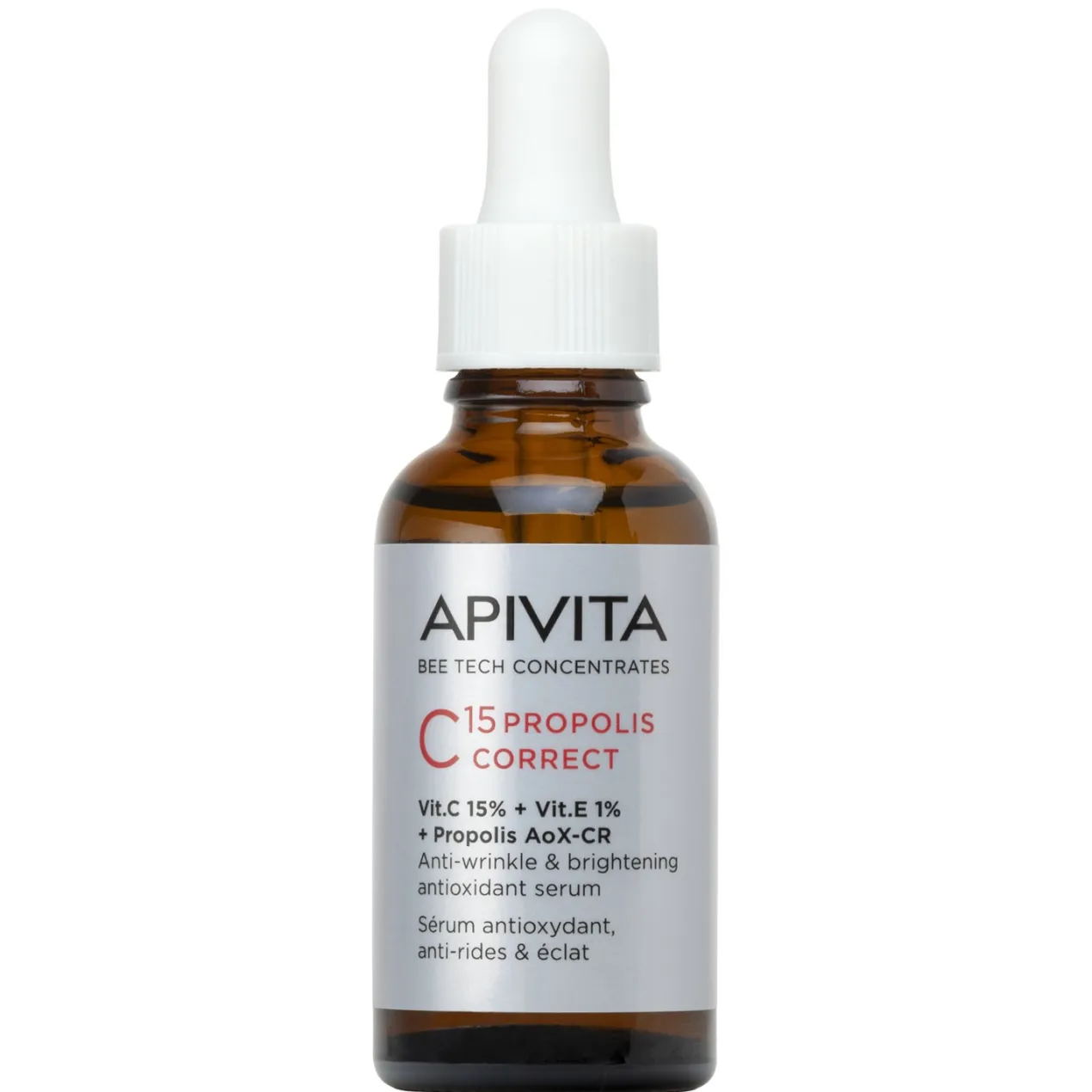 Sérum Corrector C15 Propóleo Antioxidante, Antiarrugas e Iluminador